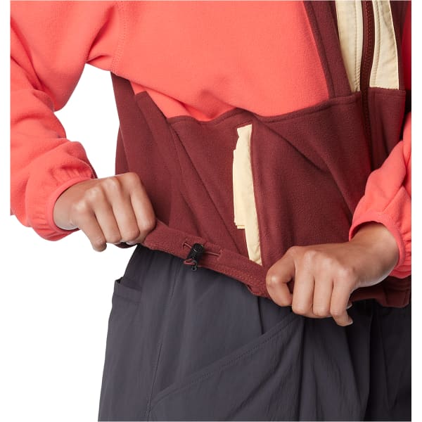 Veste polaire COLUMBIA W BACK BOWL FLEECE JUICY/SPICE/SUNKISSED