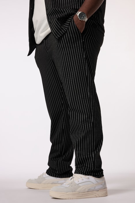 STHUGE Business-Travellerhose FLEXLASTIC®, Nadelstreifen, Straight Fit, bis Gr.8XL