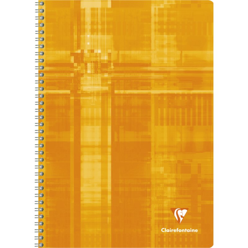 Cahier reliure intégrale Clairefontaine Metric 21 x 29,7 cm assortis - ligné - 100 pages