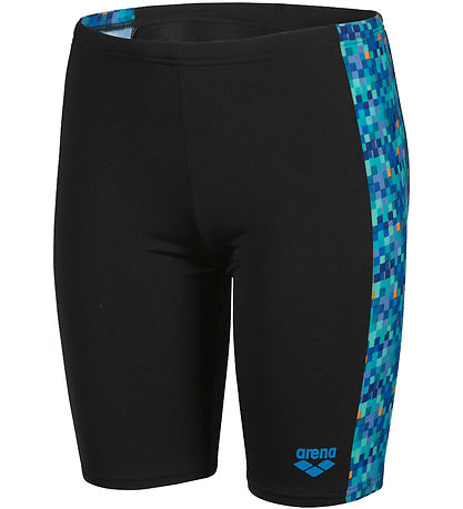 Arena Bådebukser - Pooltiles Jammer - Blåck/Blue Multi