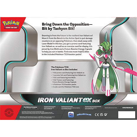 Pokémon TCG: Iron Valiant Ex Box