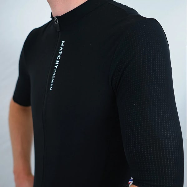 Maillot vélo MATCHY CYCLING VEST PREMIUM NOIR