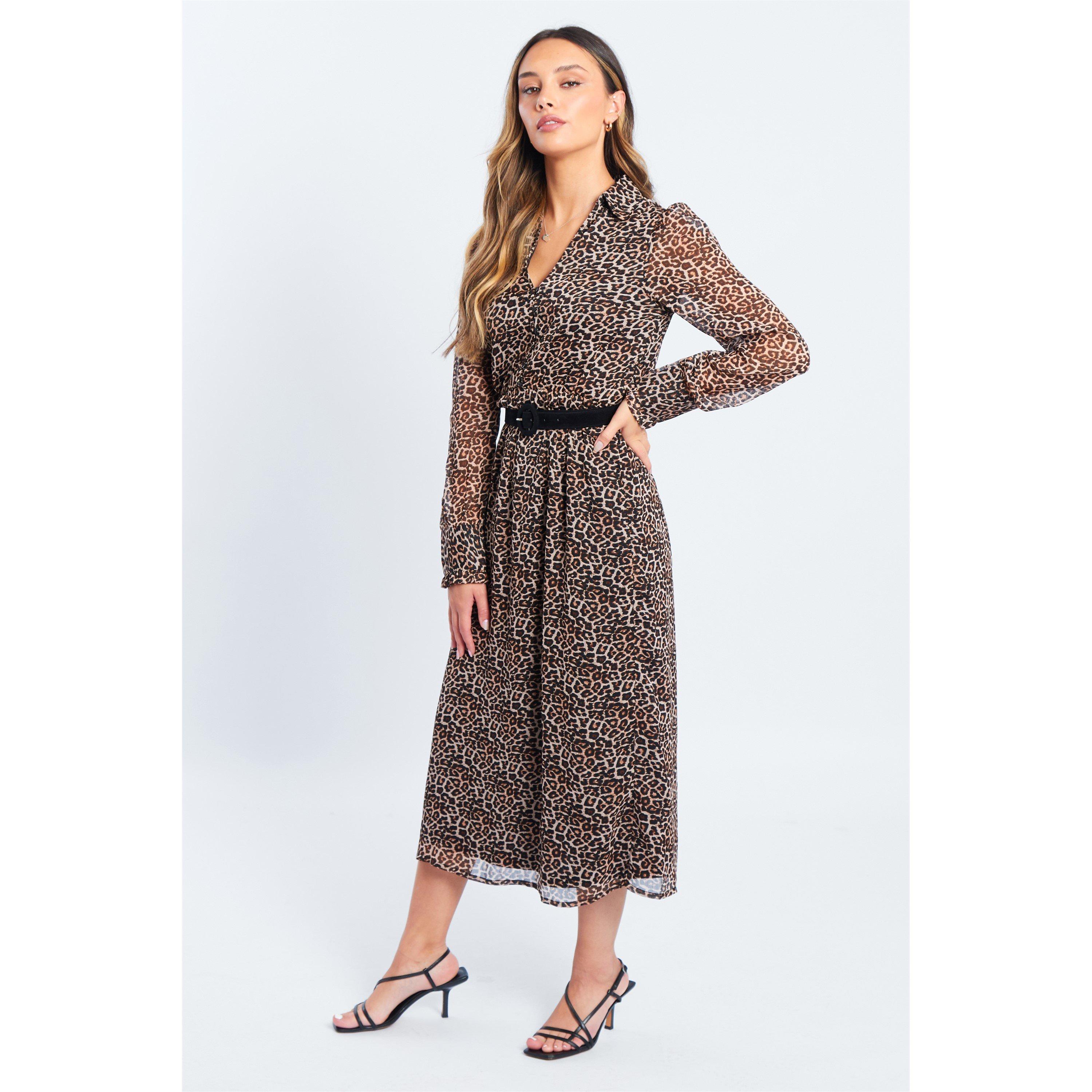 Be You BY Belt Shirt Maxi Dress