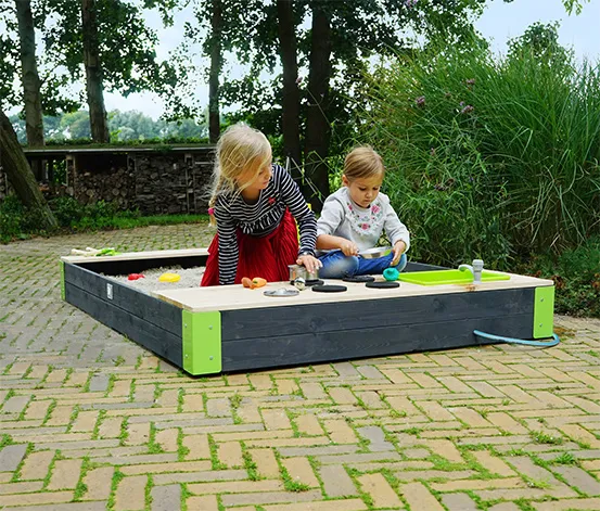 EXIT Holz-Sandkasten »Aksent«, ca. 200 x 140 cm