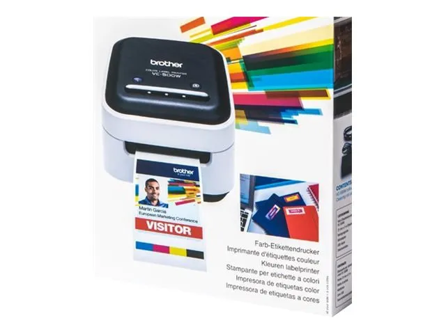 Brother VC-500W farve labelprinter wireless