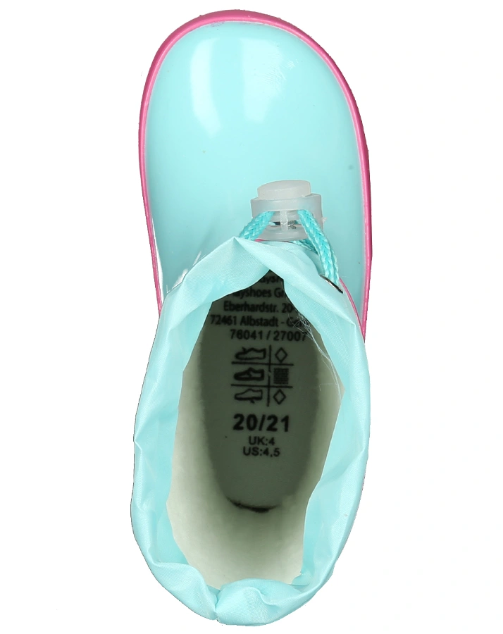 Gummistiefel BASIC RAIN gefüttert in mint