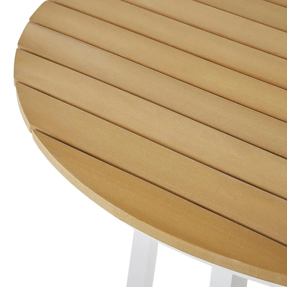 CAVOLI - Tuinset voor 4 - Wit/Beige - Aluminium