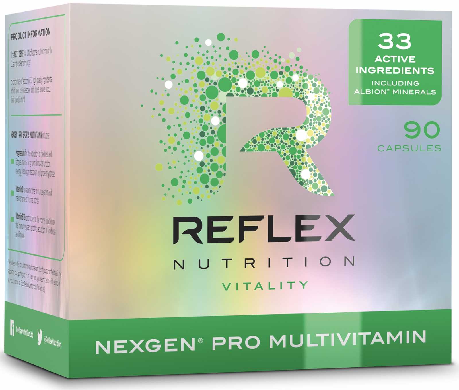 Cápsulas Reflex Nexgen Pro 90