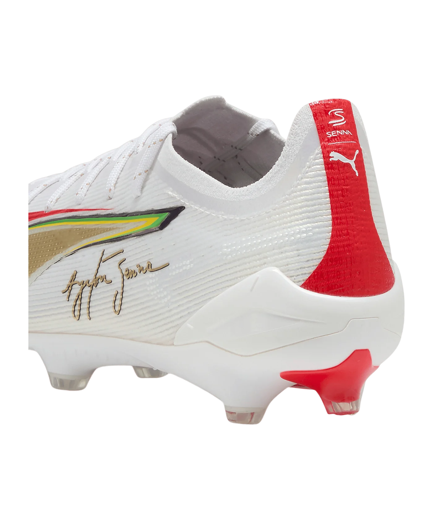 PUMA ULTRA 5 Ultimate FG Senna Weiss Gold F01