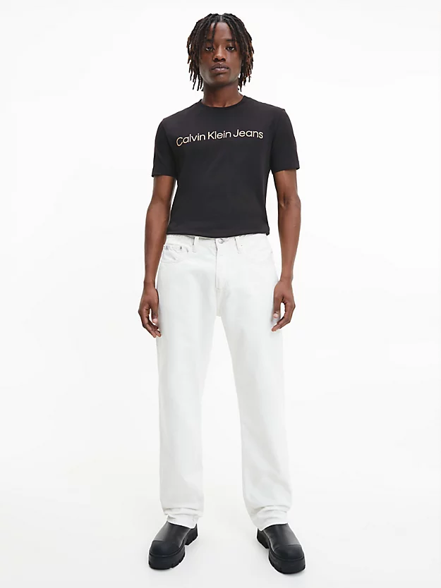 Camiseta slim fit com logo