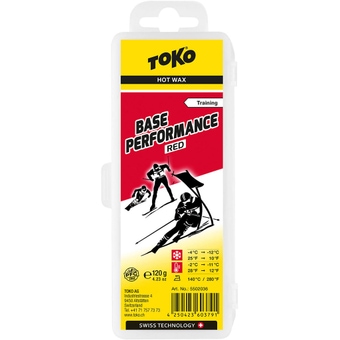 Toko Base Performance Red -12°/-4°, 120 g Gleitwachs