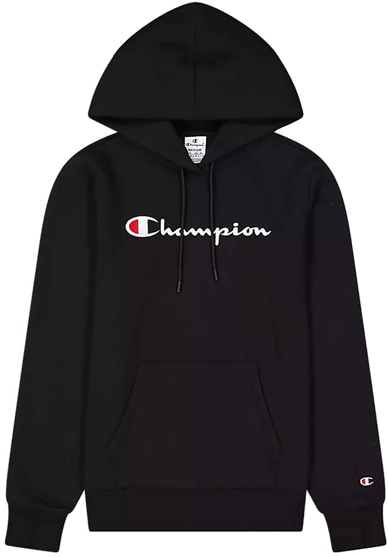 Hooded Sweatshirt AMC Big Logo Dame Black Beauty