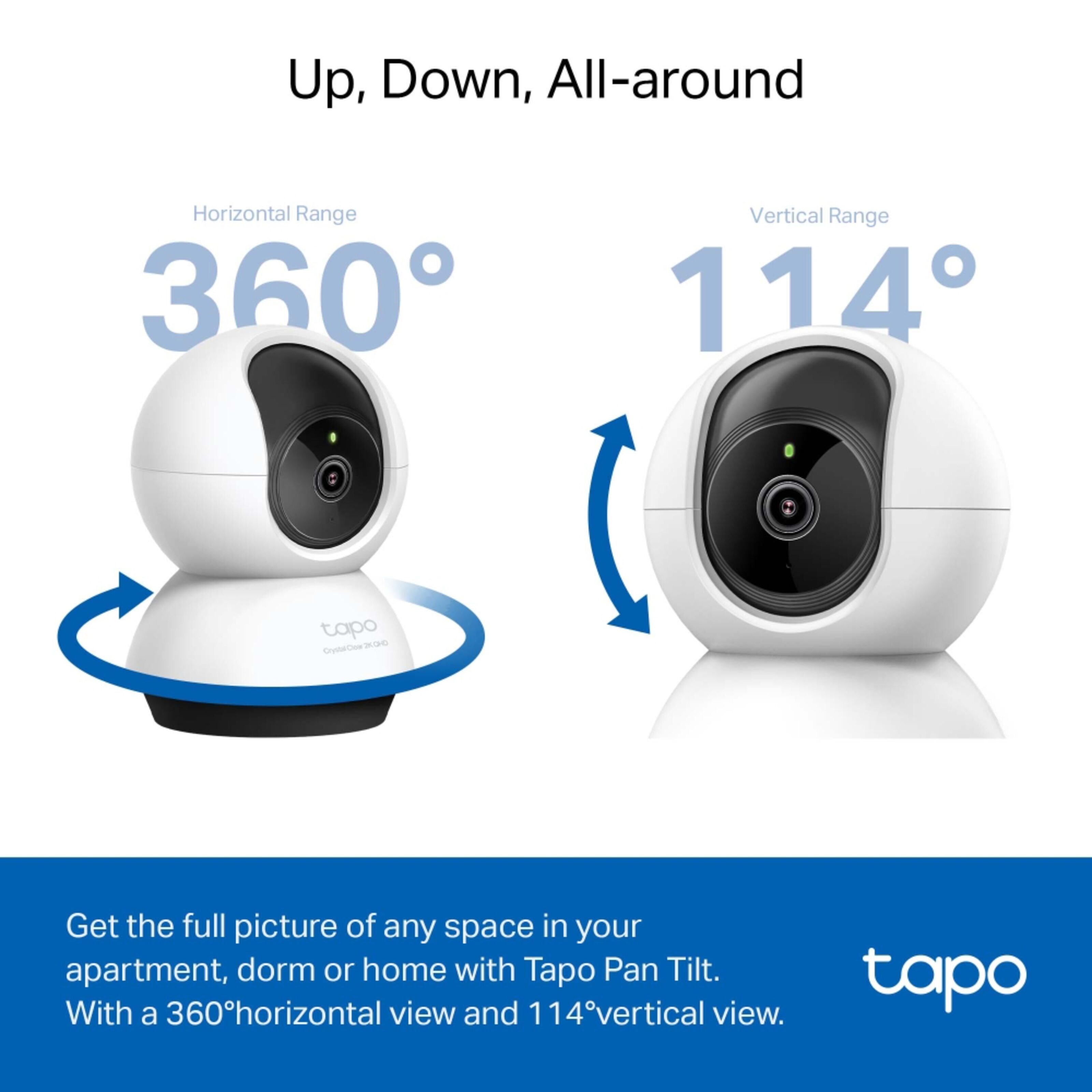TP-link Tapo C220 Pan/Tilt AI Trådløst overvåkingskamera