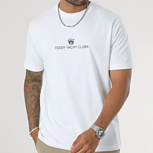 Tee Shirt Oversize Large Maison De Couture Rush Blanc