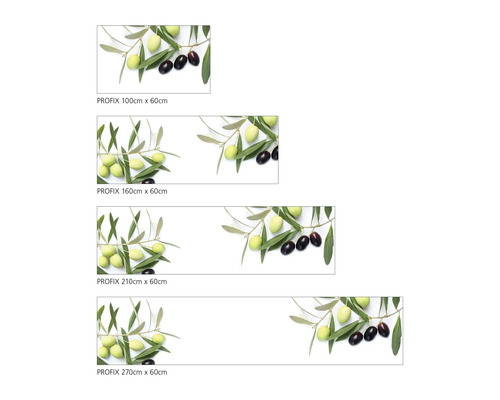 mySpotti Profix keukenachterwand olijftakken 100 x 60 cm PX-10060-1885-HB