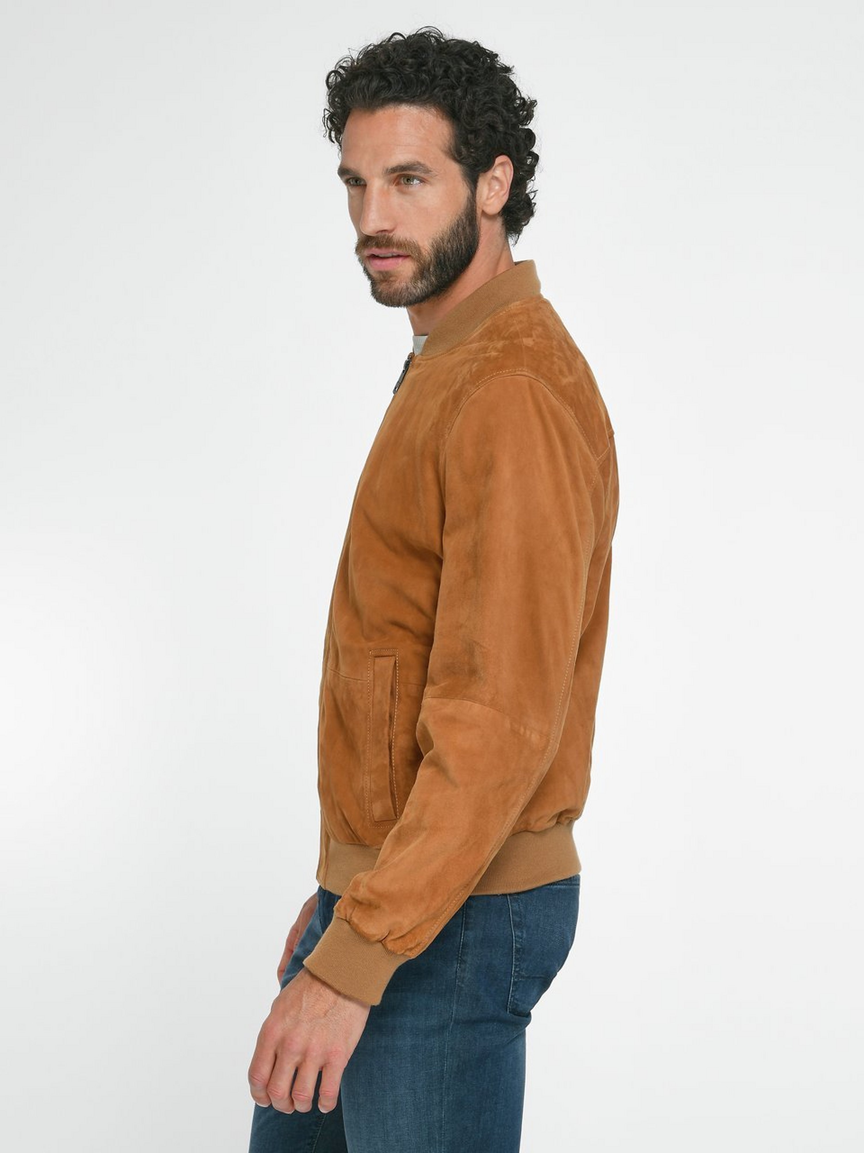 Lederblouson