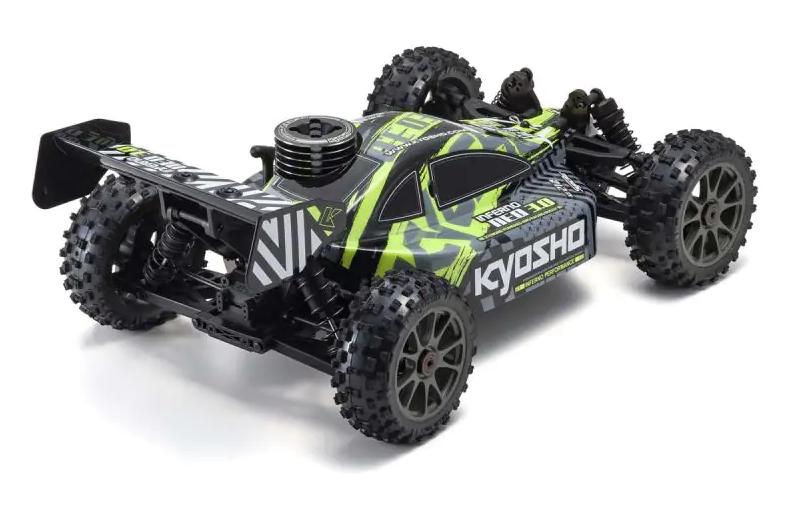 Buggy Inferno NEO 3.0 Nitro Grün, ARTR, 1:8<br>Leistungsstarker Buggy mit .21 Nitro Motor im Massstab 1:8