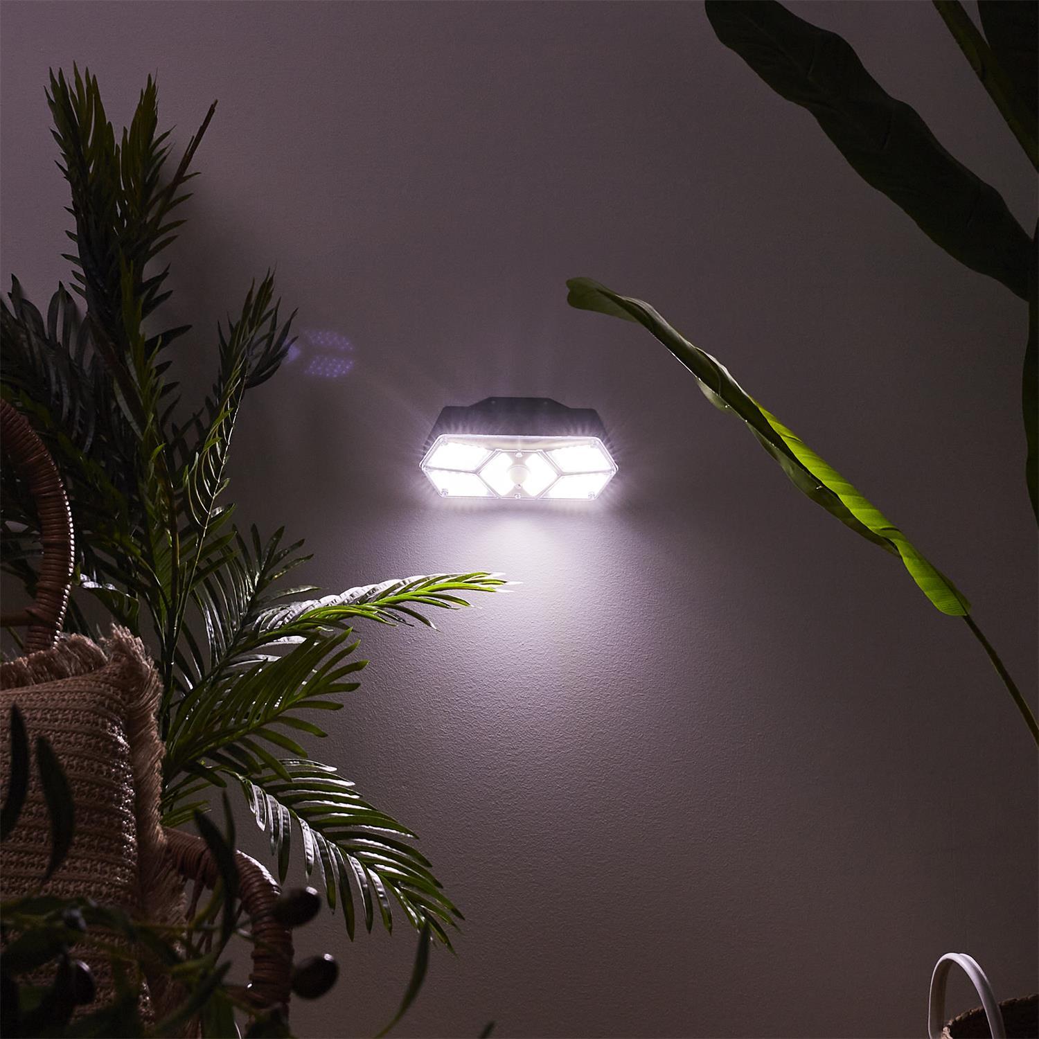 PROJECTEUR LED SOLAIRE DETECTEUR MOUVEMENT
