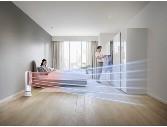 DYSON - Ventilateur et chauffage AM09 - Dyson hot+cool Jet Focus