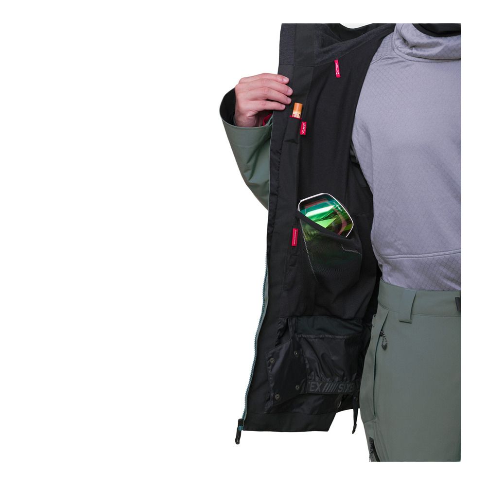 686 GORE-TEX GT - Veste ski Homme cypress green colorblock