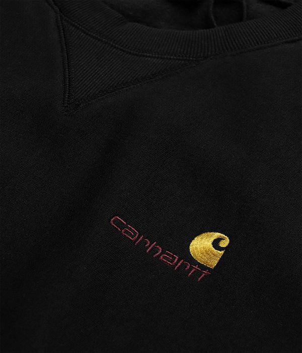 Carhartt WIP American Script Sweatshirt (black)