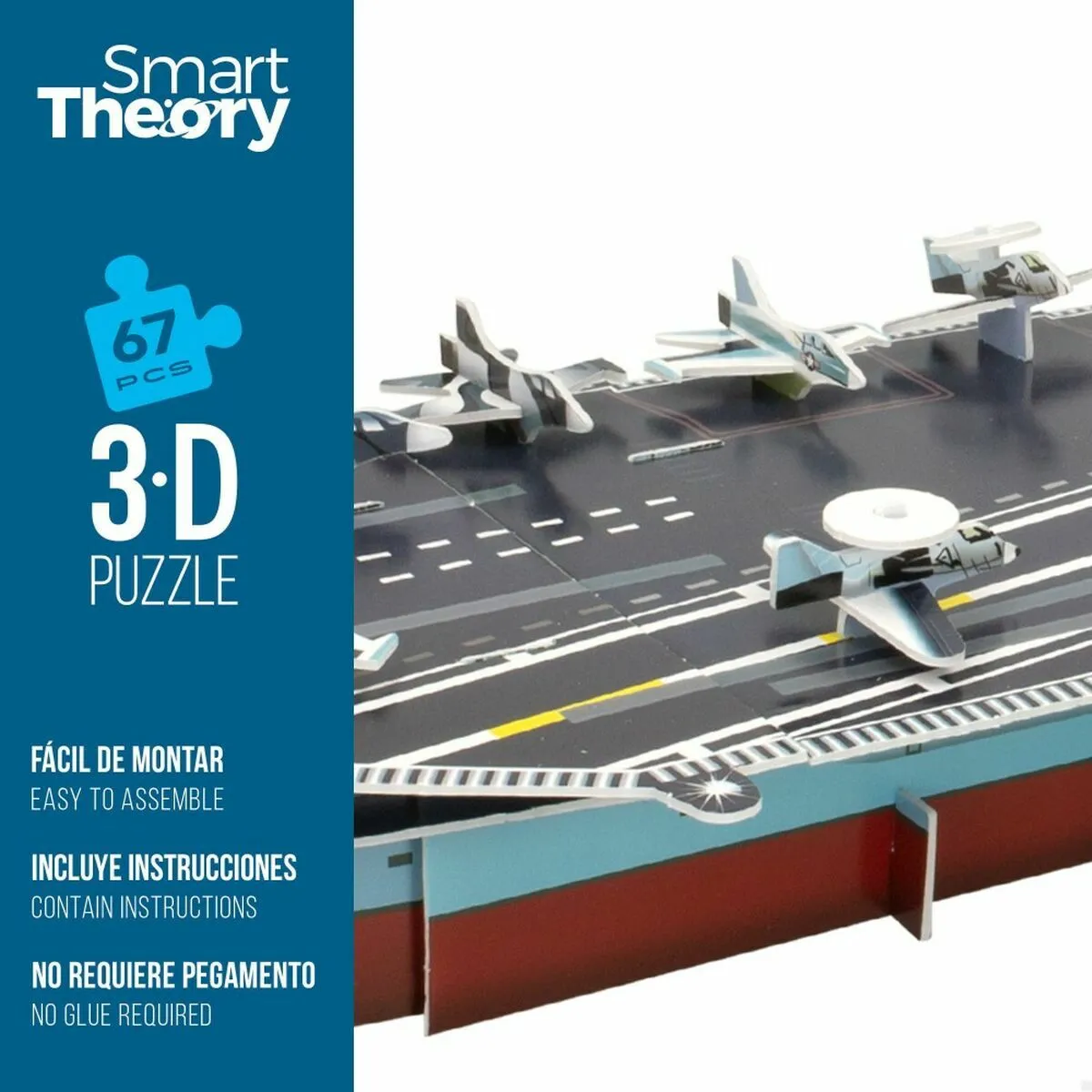 COLOR BABY - Nimitz Porte-avions 3D 67 pièces