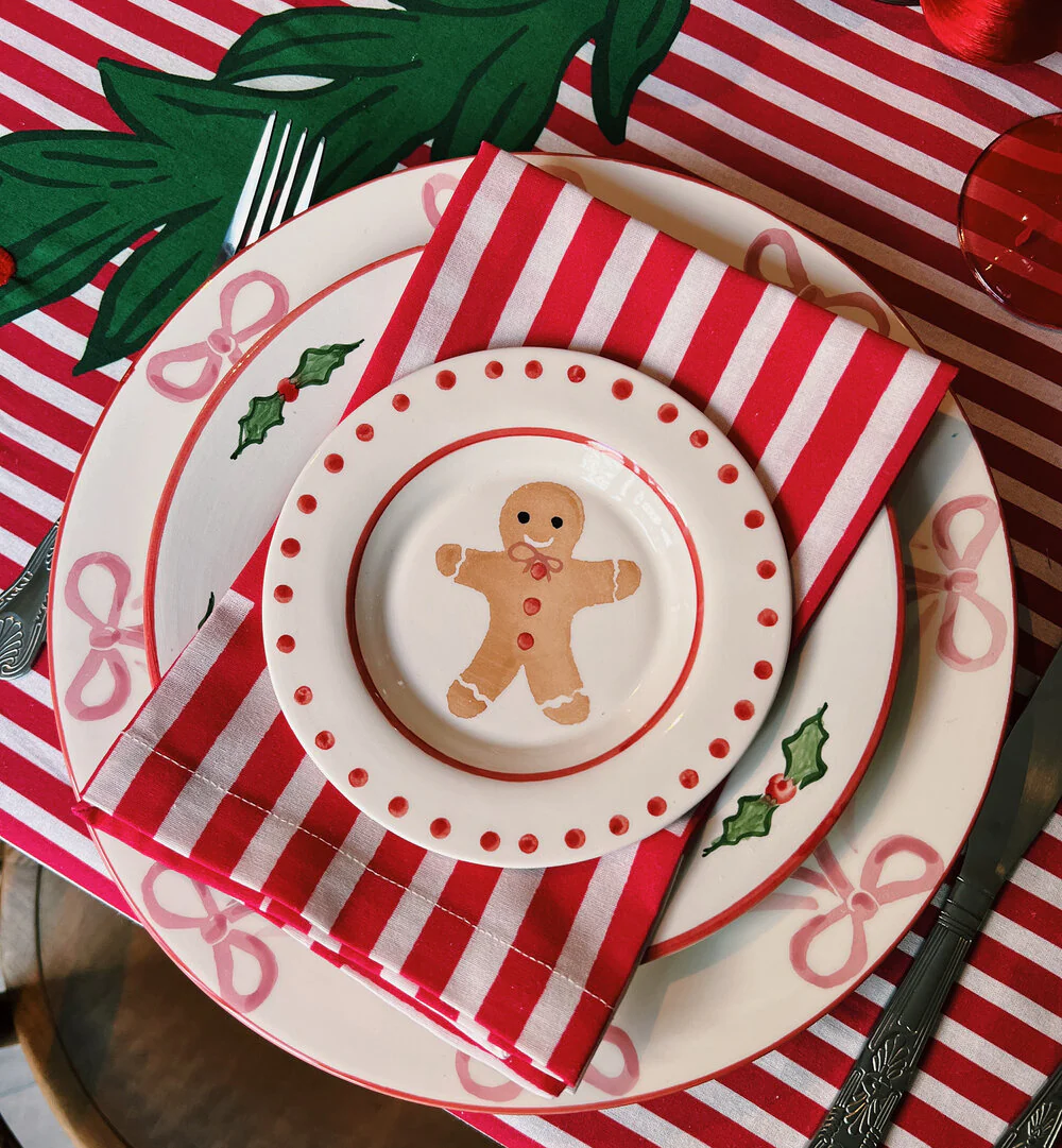Anna + Nina  Sweet Gingerbread Desserttallerken - Multicolor