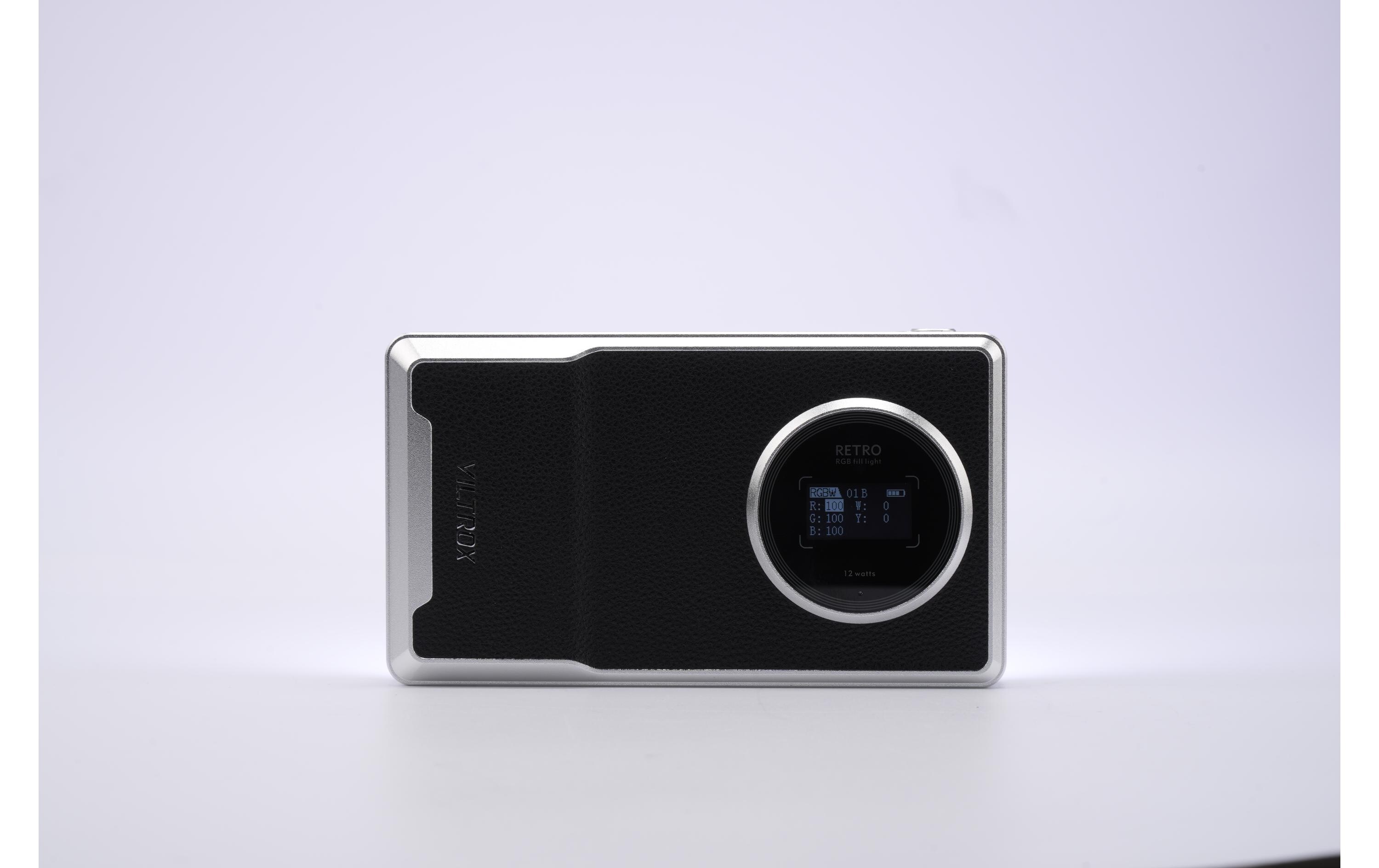 Videoleuchte Retro 12X<br>12W Tragbare RGB-LED-Leuchte