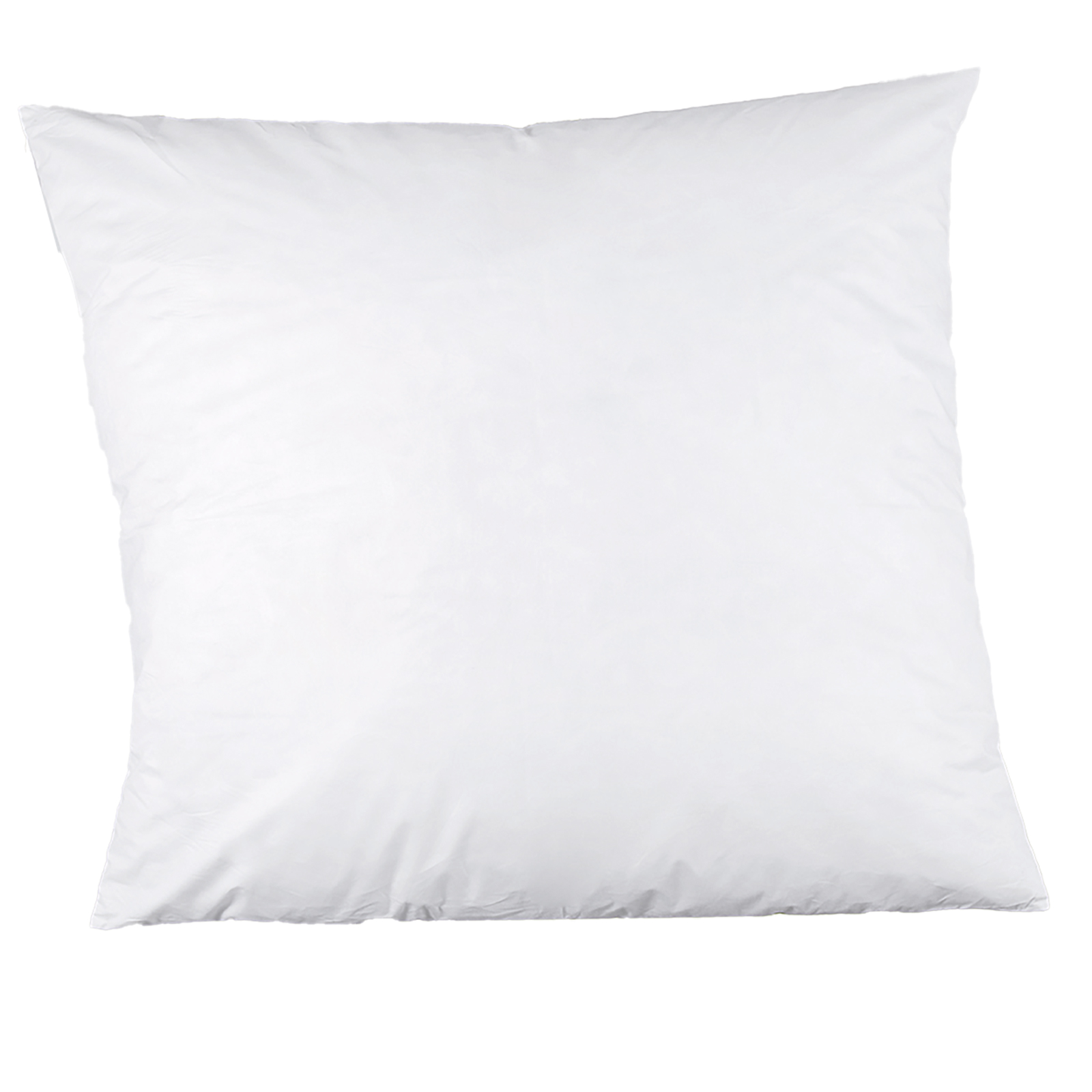 Feder-Kopfkissen - weiß - Baumwolle - 80x80 cm