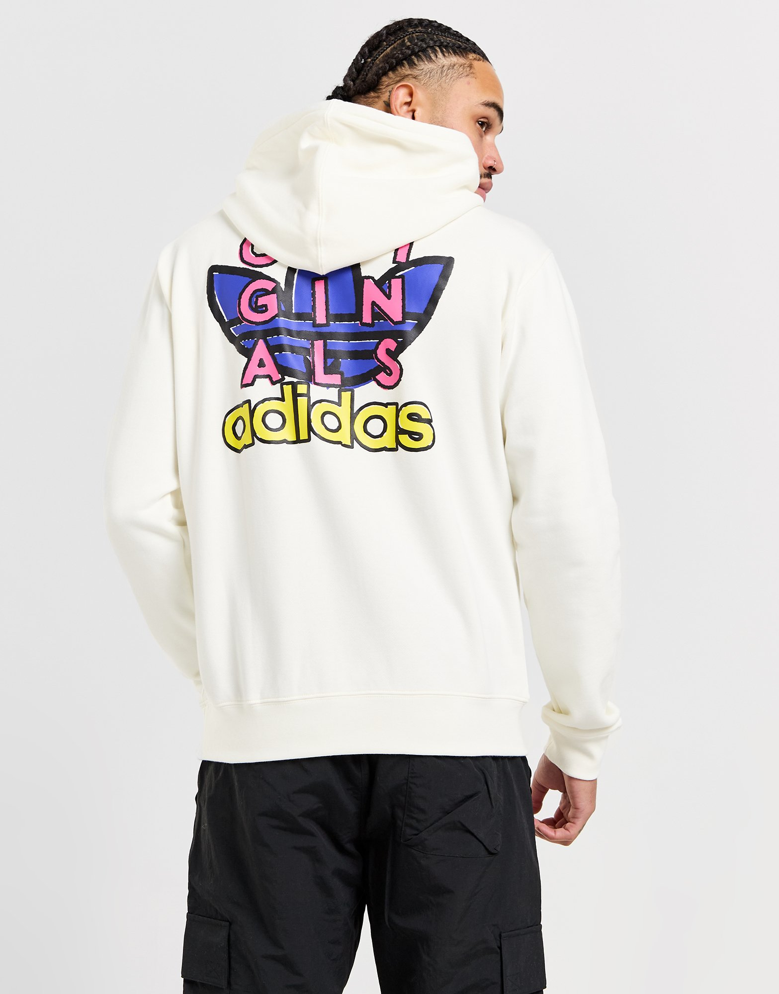 adidas Originals Sweat à Capuche Trefoil Homme