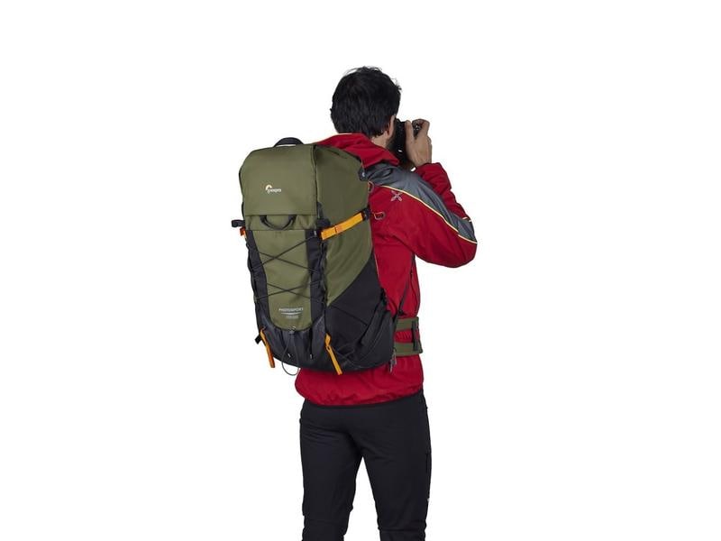 Lowepro Fotorucksack PhotoSport X BP 35L AW (GRL) Leistungsstarker Kamerarucksack für anspruchsvolle Foto- und Videoeinsätze im Freien