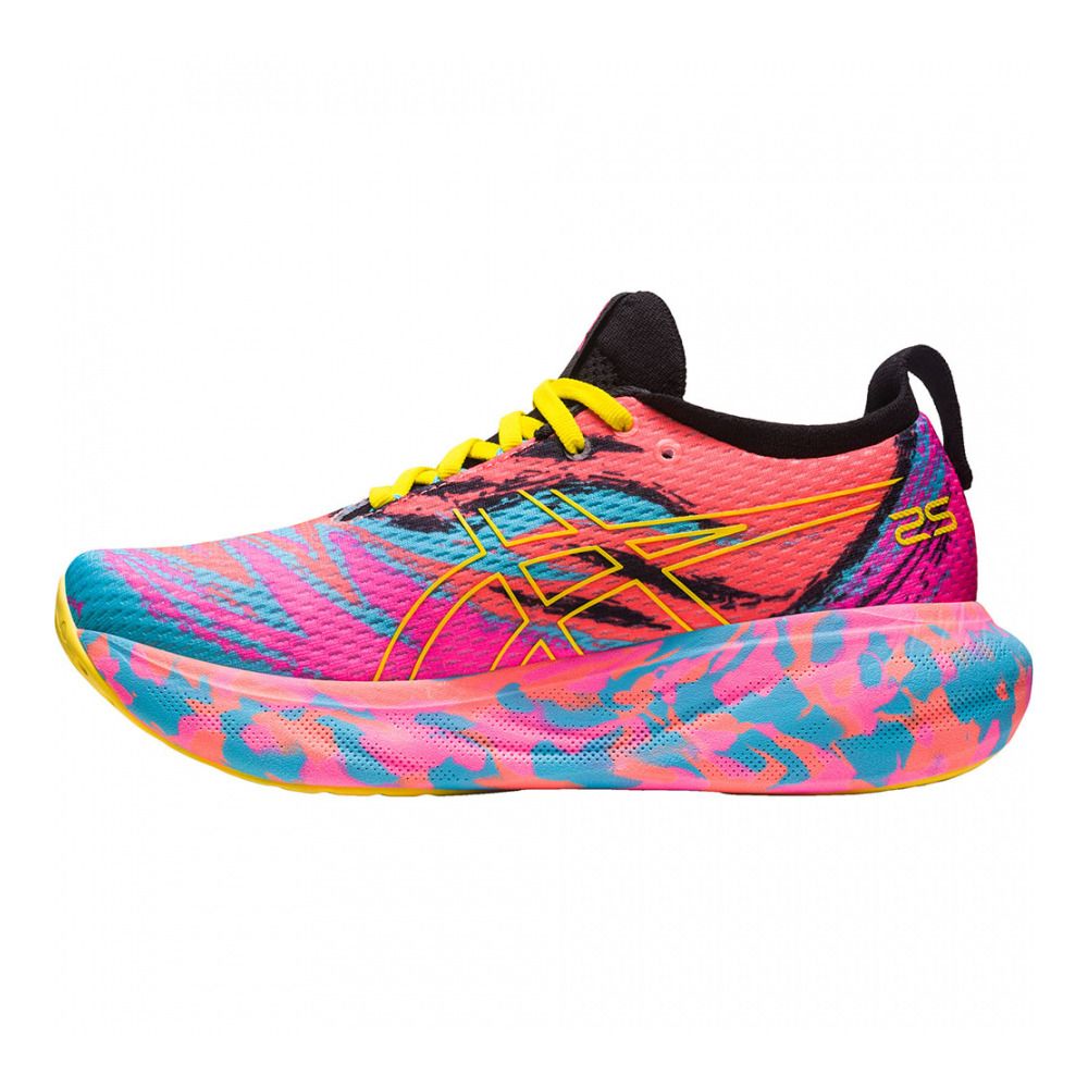 Asics GEL-NIMBUS 25 - Chaussures running Femme aquarium/vibrant yellow