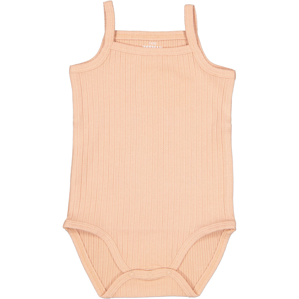 Baby romper Mouwloos Lichtbruin kopen? Goed en goedkoop