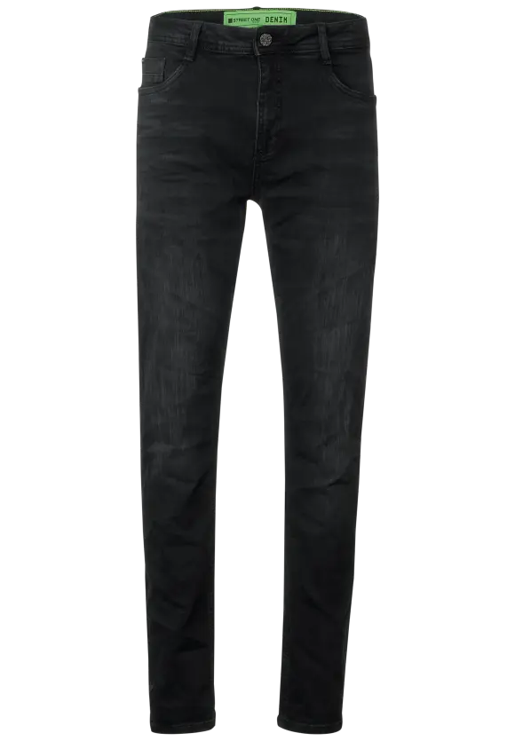 Regular Fit Jeans - basic black wash
