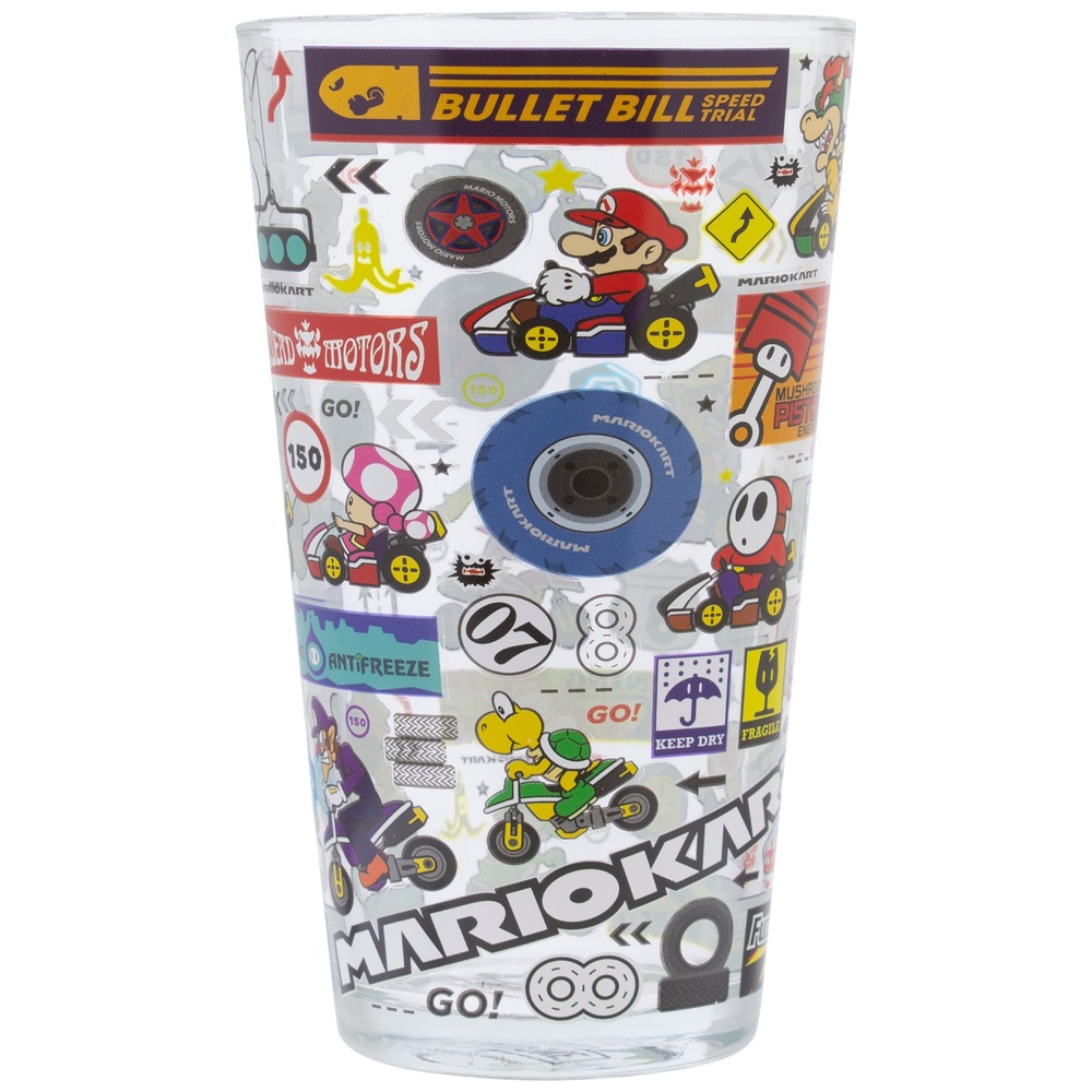 Mario Kart Glas