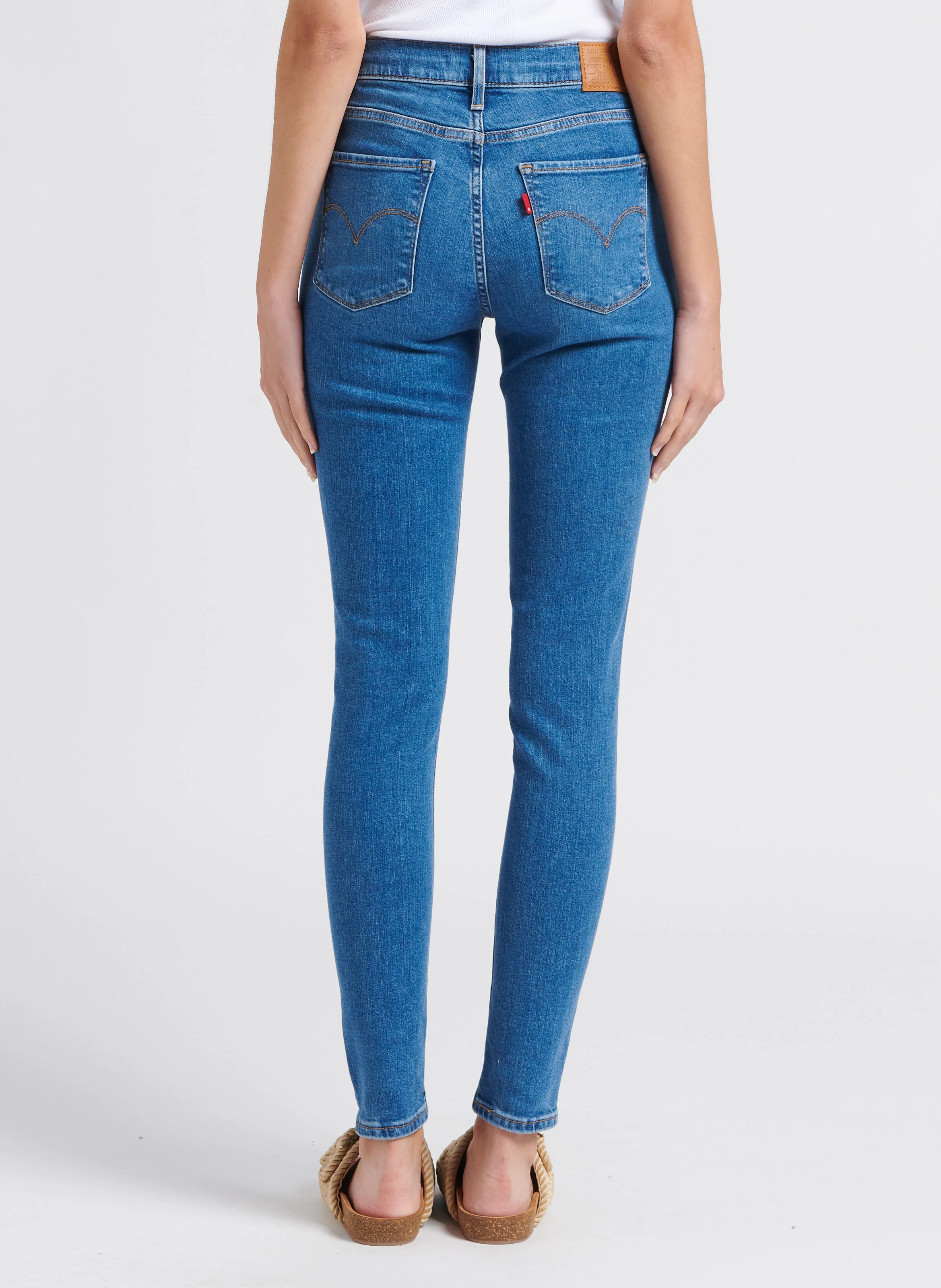 720 HIRISE SUPER SKINNY - Jean taille haute super skinny | Jean Délavé