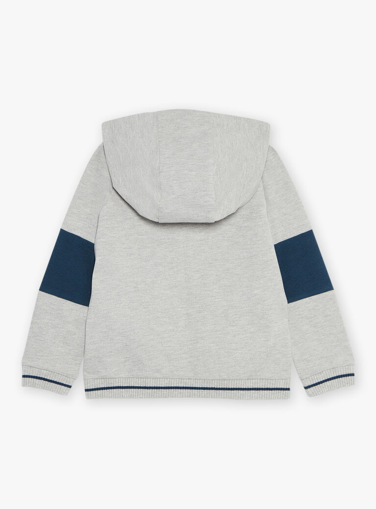 Gilet Gris chiné