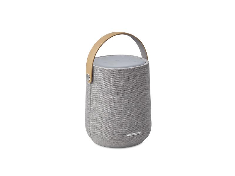 Harman/Kardon Smart Speaker Citation 200 Grau Tragbarer smarter Lautsprecher mit Klang in HD-Qualität