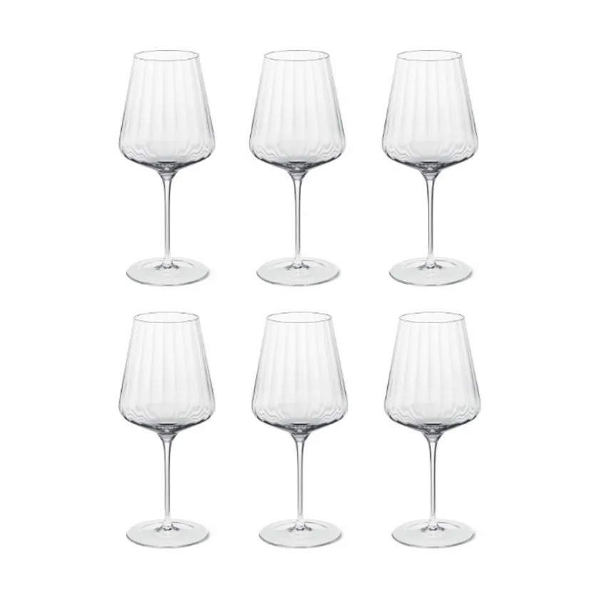 Georg Jensen Bernadotte Rødvinsglas - 6 stk.
