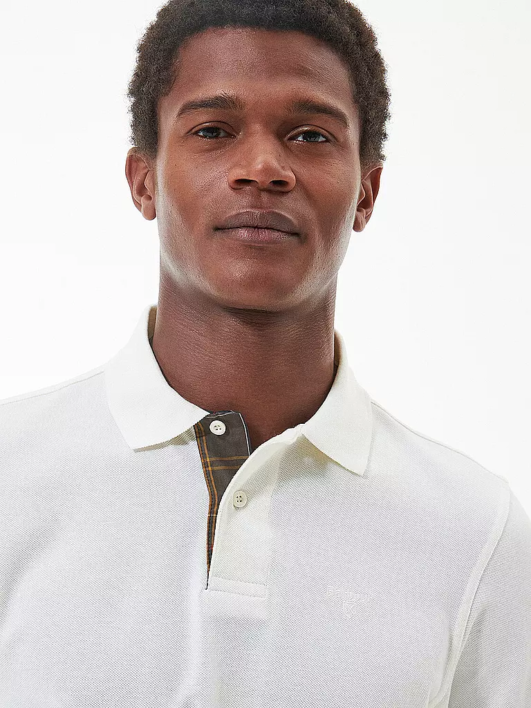BARBOUR Poloshirt ESSENTIAL weiss