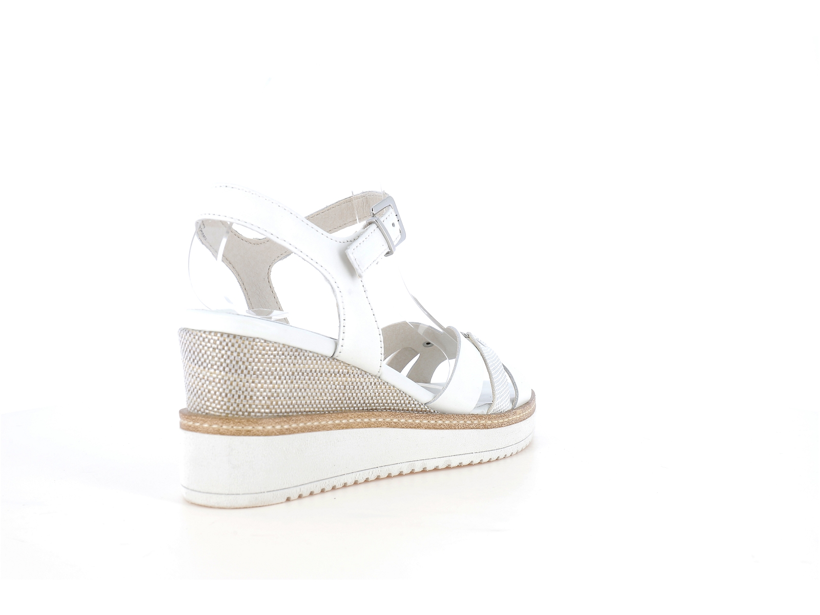Tamaris-28010 Synthétique Blanc Argent