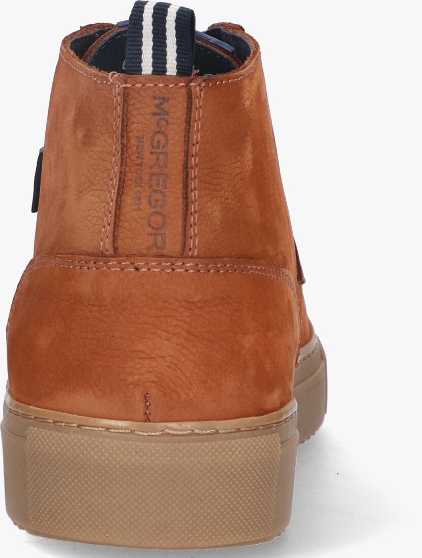 MCGREGOR bruine mcgregor hoge sneaker exist pelle