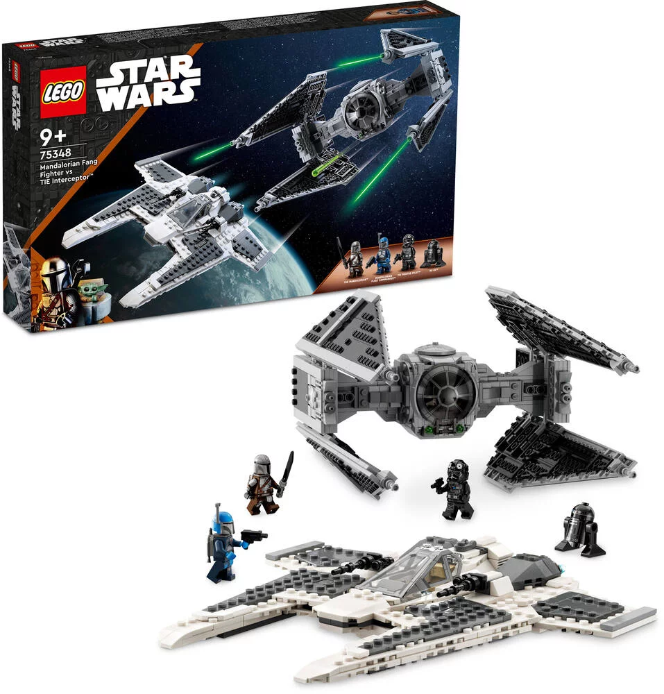 LEGO®STAR WARS™ 75348 - LE CHASSEUR FANG MANDALORIEN CONTRE LE TIE INTERCEPTOR™