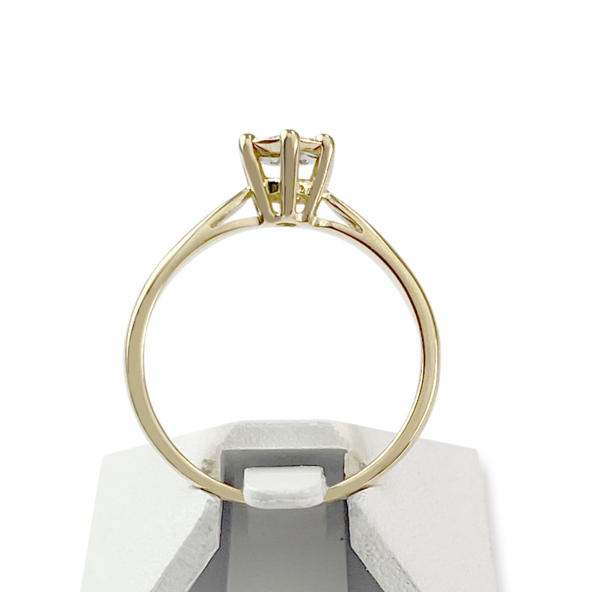 Bague d'occasion or 750 jaune diamants