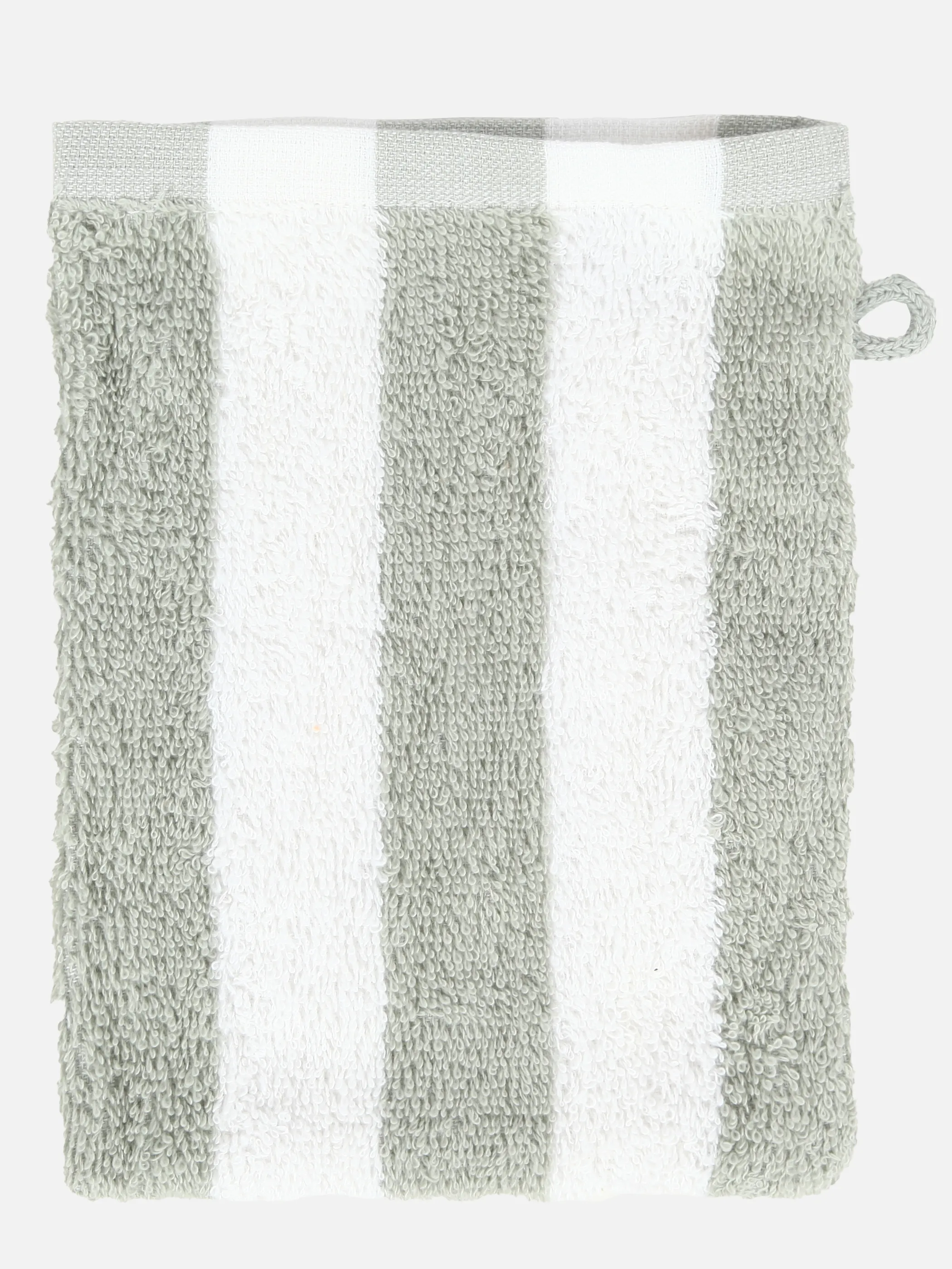 Waschhandschuh gestreift, 15x21cm
