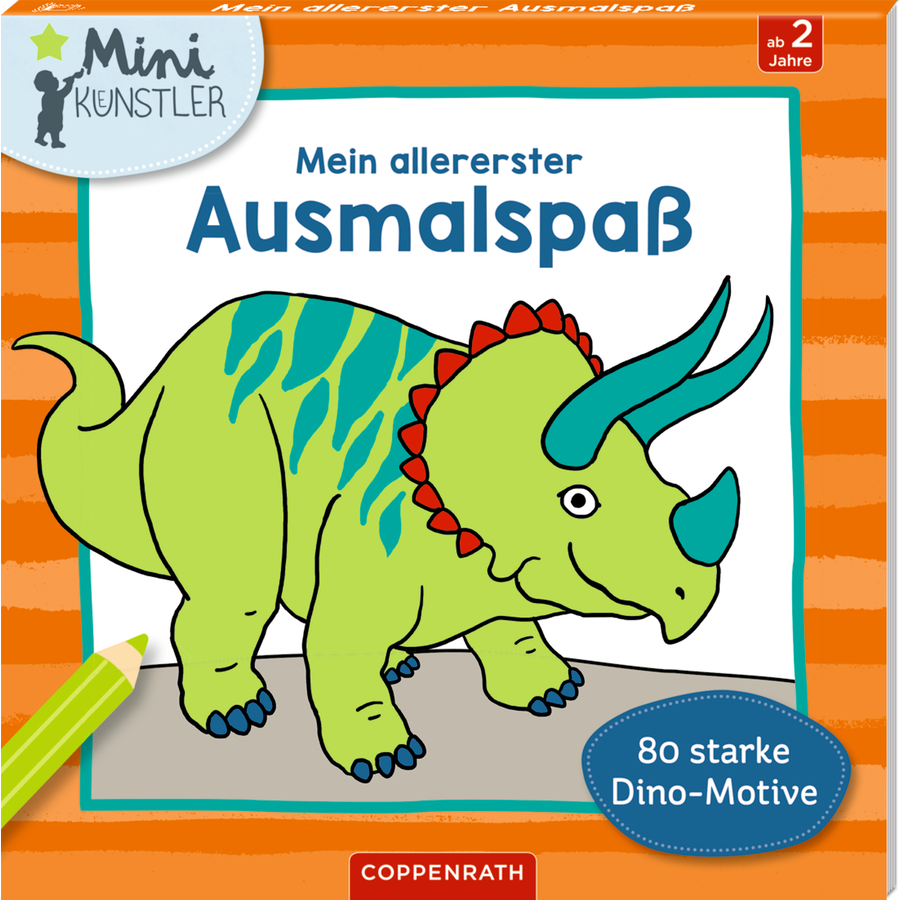 Coppenrath Mein allererster Ausmalspaß: 80 starke Dino-Motive