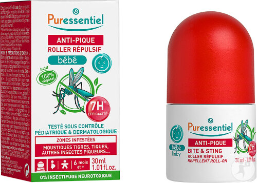 Puressentiel Anti-Pique Roller Répulsif Bébé 30ml