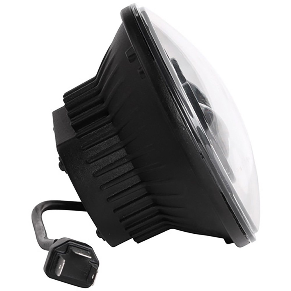 Sifam - Projecteur rond 8 led 30/48W Ø114 x 99,6 mm Noir
