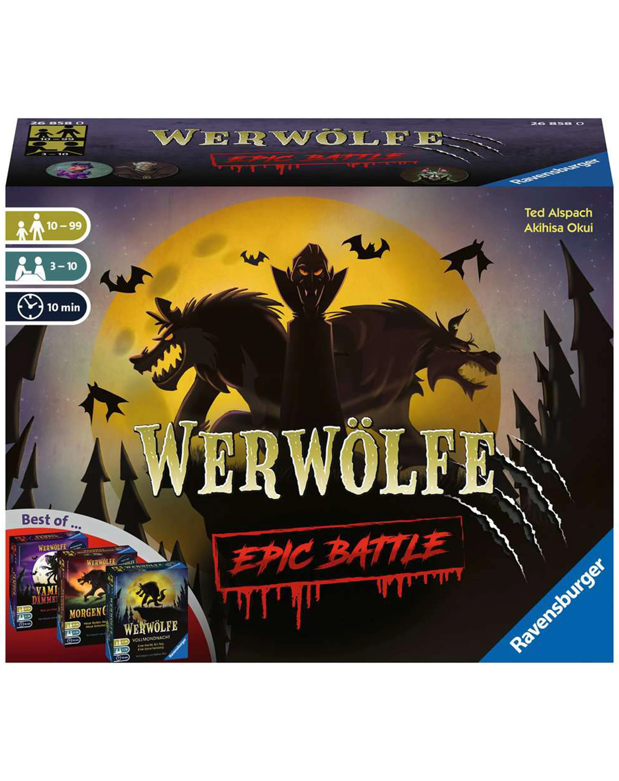 Gesellschaftsspiel WERWÖLFE EPIC BATTLE