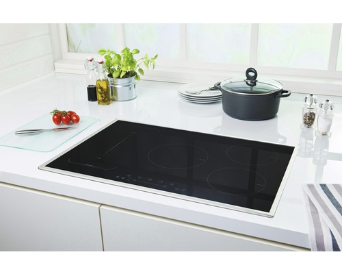 Inductiekookplaat met frame PKM 77 x 52 cm 5 kookzones IN5-FZ